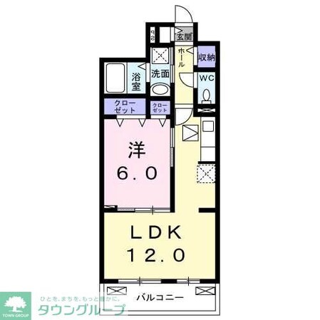 ヴェルミオンの物件間取画像